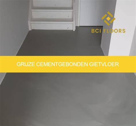 Vergelijking: cementgebonden gietvloer vs epoxy/PU