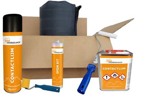 EPDM-dakpakket en installatie overzicht