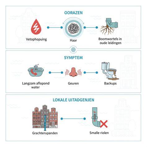 Infographic: Oorzaken van verstopte afvoer