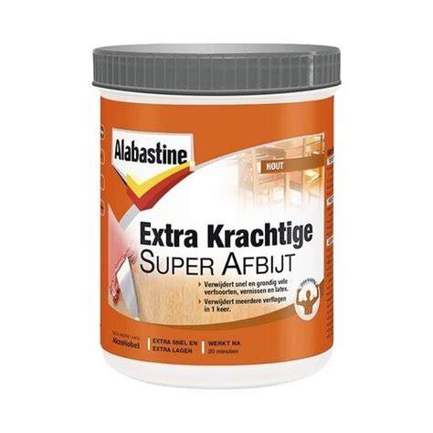 Afbeelding: Voorbereiding en toepassing van Alabastine Extra Krachtige Super Afbijt