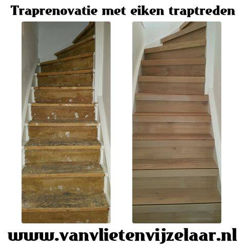Tegenbeeld: voor en na traprenovatie