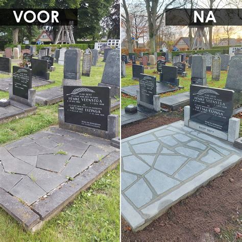 Infographic: 3-stappenplan grafsteen schoonmaken en impregneren