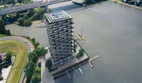Case study: Toren II Toren aan de Maas kozijnafwerking
