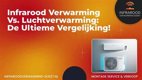 Infographic: vergelijking infrarood vs. luchtverwarming