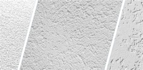 Voorbeelden van Textuurvariaties: spack, spachtelputz, granol, rustiekputz