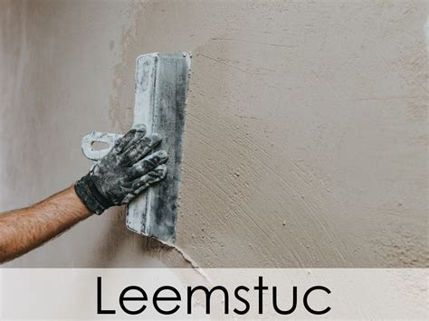 Leemstuc: natuurlijke afwerking en damp-open structuur