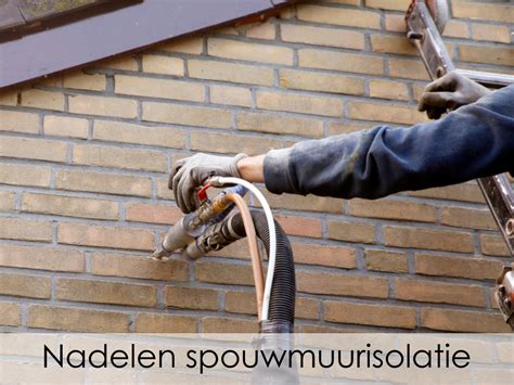 Diagram: Spouwmuurisolatie proces en aandachtspunten