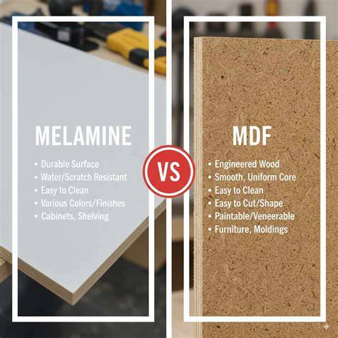 Melamine oppervlaktestructuur