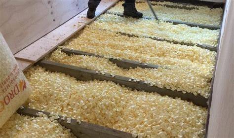Foto: DroCom isolatiechips in werking