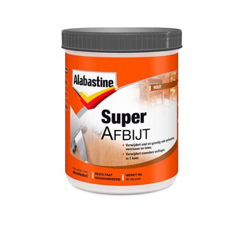 Infographic: Werking en toepassing van Alabastine Super Afbijt