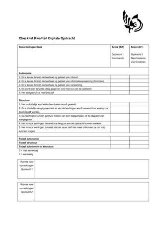 Checklist verwerking voegmortel