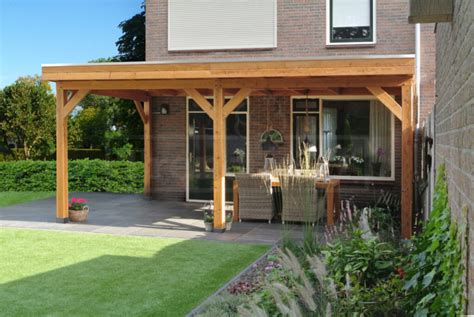 Infografiek: ontwerp- en constructiestappen voor een 3x5 meter houten veranda