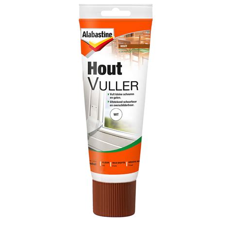 Verpakking van Alabastine Houtvuller