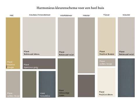 Kleurenpalet betonlook combinaties