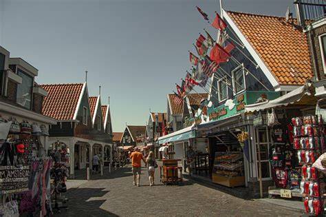 Kaart van Volendam: het vissersdorp en zijn gemeenschap