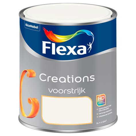 Schema: verschillen tussen Flexa Voorstrijk en Flexa Creations Voorstrijk
