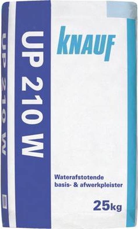Infographic: overzicht laagopbouw Knauf UP 210 W en SM 700 PRO