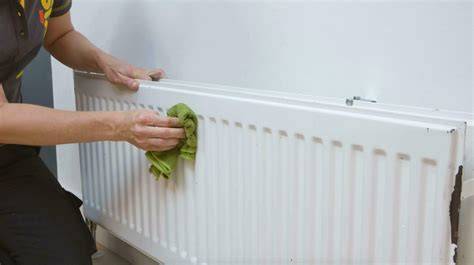 Infographic: stappenplan radiator schilderen
