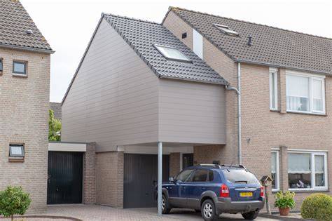 Garage-opbouw bij woning