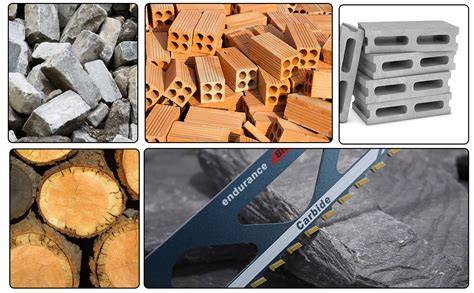 Materialen: hout, beton, baksteen