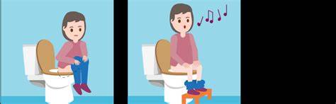 illustratie toilethouding kind voetenbankje