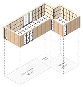 Illustratie: remontabel bouwen in Zwolle en proeftuin