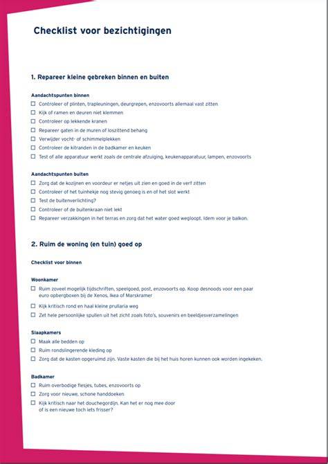 Checklist voor selectie van een aannemer in Zeist