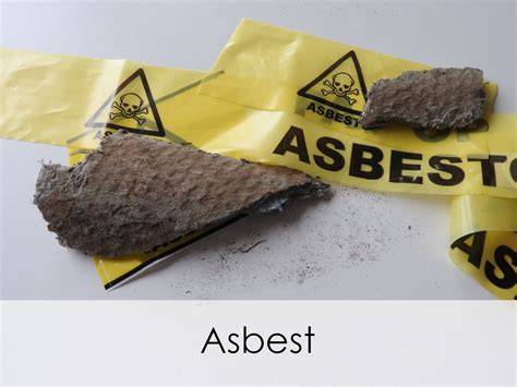 Infographic: Verschillende typen asbest in bouwmaterialen en risico’s