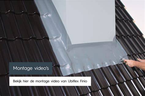 Detail: Ubiflex waterdichte afwerking en bevestiging