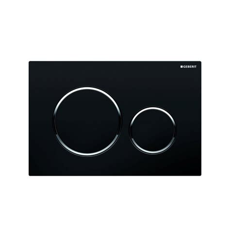 Geberit Sigma 20 tweeknops bedieningspaneel ontwerp
