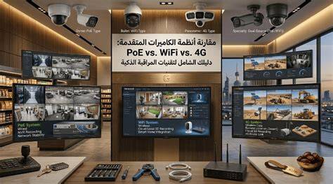 Infographic: PoE vs wifi vs 4G vergelijking