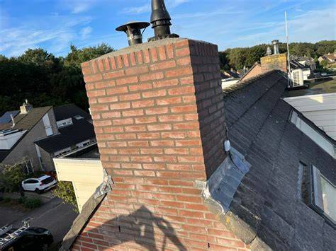 Foto: inspectie van schoorsteen en rookkanaal