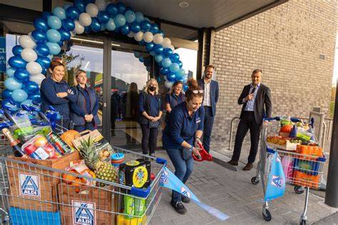 Infographic: Vooruitblik op de vernieuwde Aldi Niedorp winkelinrichting