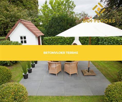 Prijsopbouw en afwerkingen betonnen terras infographic