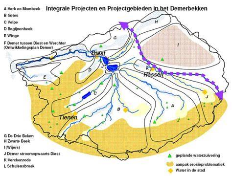 Kaart: gebiedsvisie op grondwaterpeil en zandlaag