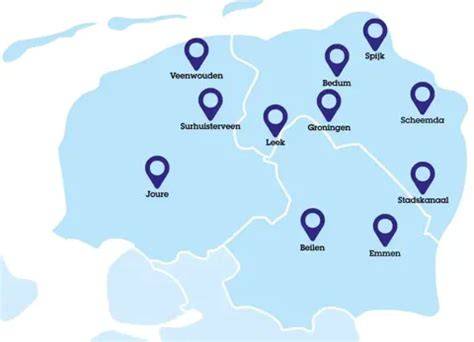 Regionale vestigingen en showroominfo