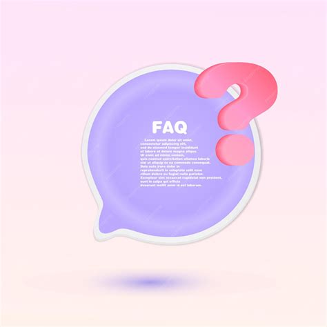 FAQ-illustratie: 3D-behang vraag en antwoord