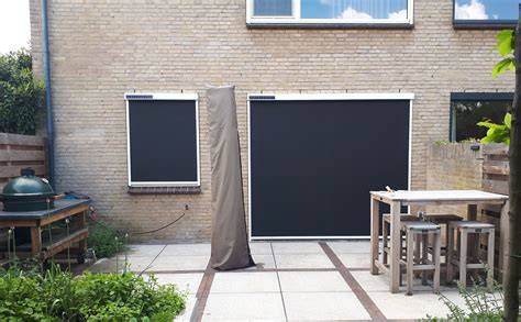 Diagram: solar screens installatie zonder boren