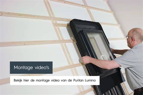 Montage video afbeelding of infographic over het plaatsen van Purilan Lumino