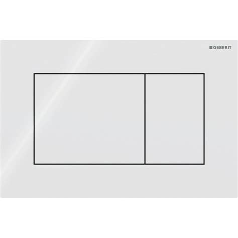 Geberit Sigma01 bedieningsplaat alpien wit afbeelding