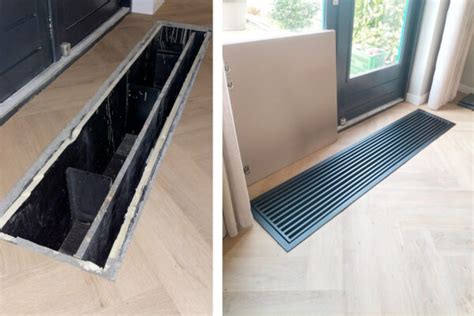 Afbeelding: overzicht stromingsprincipes vloerconvector en convectorput