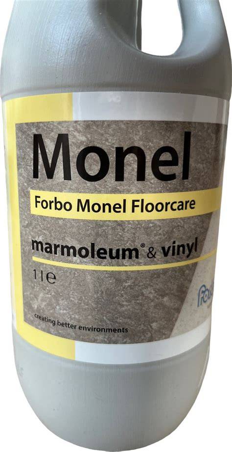 Forbo Monel film beschermt marmoleum tegen vuil en krassen