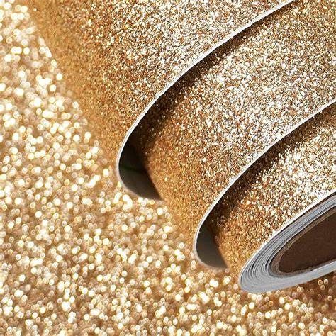 Infographic: Glitter behang kenmerken, voordelen en onderhoud