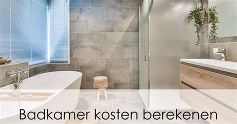 Infographic: factoren die de kosten van een badkamer bepalen en hun impact