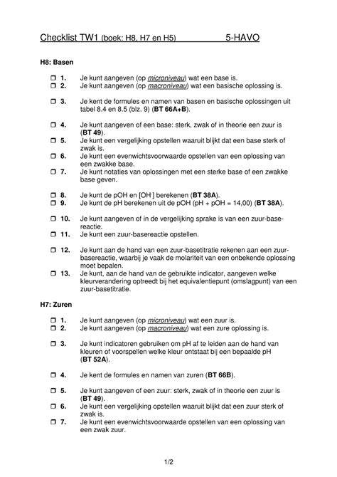 Checklist: deurrichting en lawaai