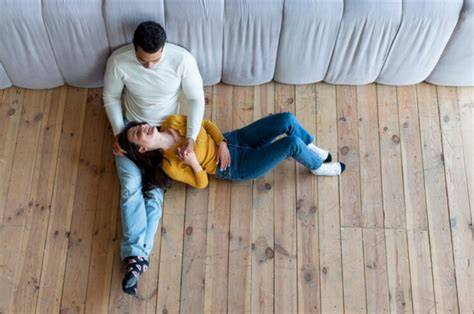 Illustratie: effect van vloerafwerking op spreiding van warmte