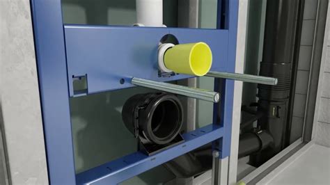 Infographic: Geberit UP100 installatie-stappen