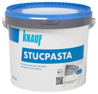 Illustratie van Knauf StucPasta en Renoband in gebruik