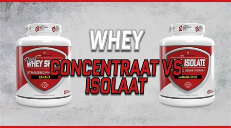 Vergelijkingstabel: Whey isolaat vs. Whey concentraat vs. Plantaardige eiwitten