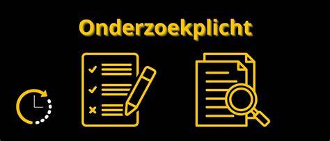 Infographic: overzicht mededelingsplicht en onderzoeksplicht